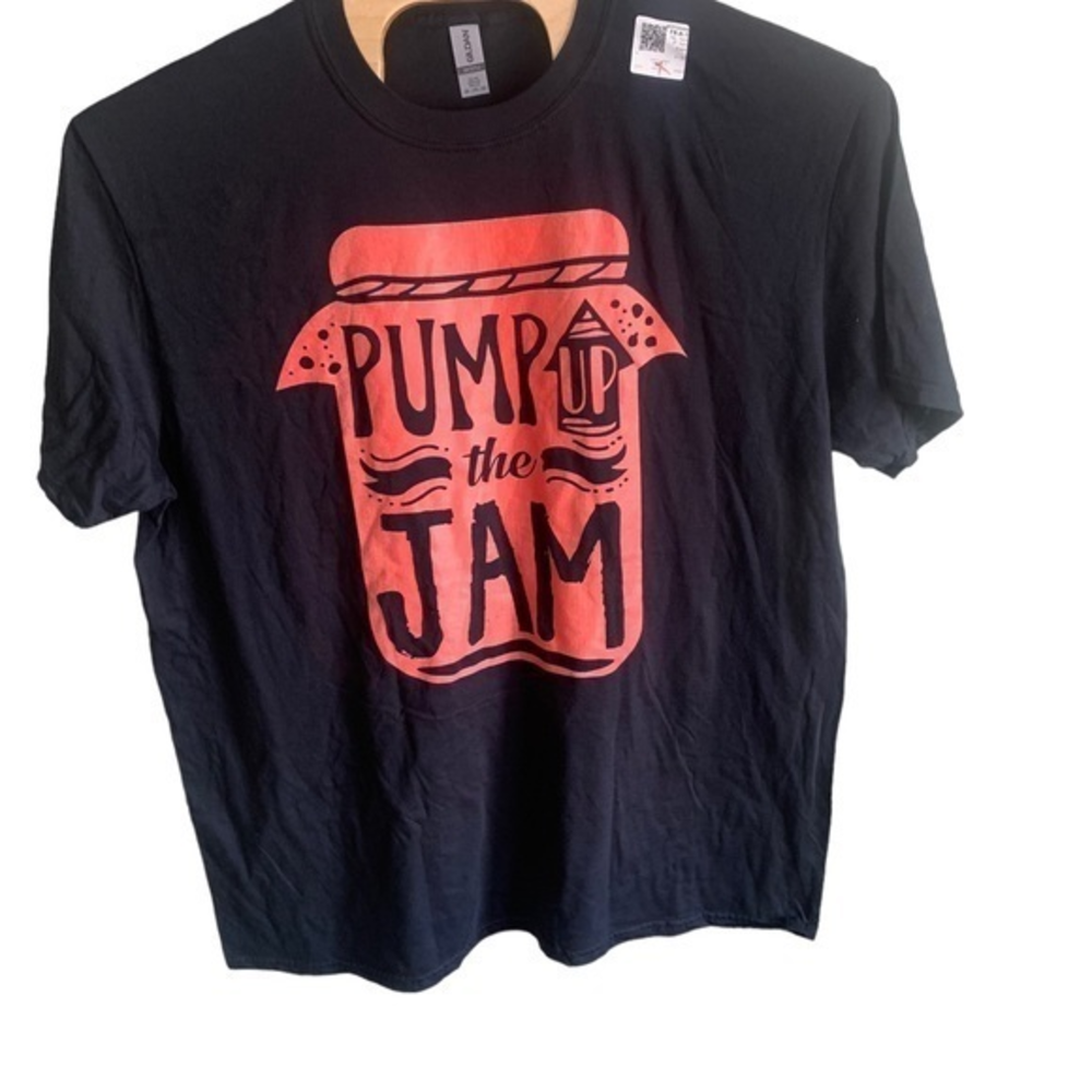 Pump Up‎ The Jam T-shirt 2XL Black Unisex